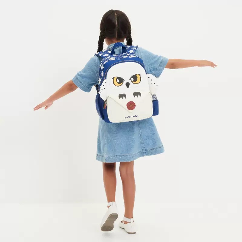 Australia Smiggle mochila guardería búho mochila de dibujos animados mochila infantil de dibujos animados tritan almuerzo