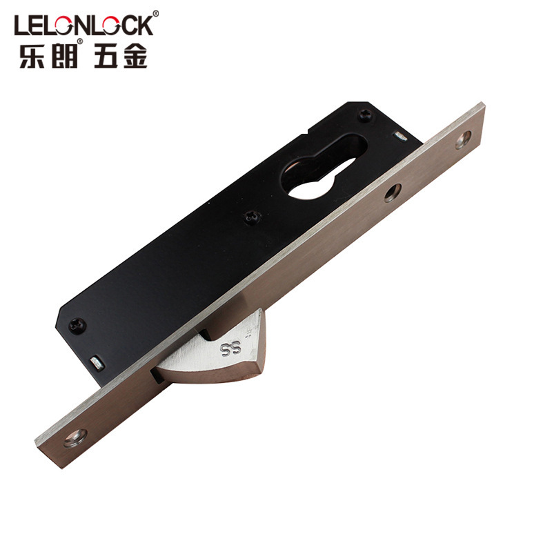 Mayorista de acero inoxidable 20 agujeros de bloqueo de gancho único sólido anti-deslizamiento de un solo gancho puerta corredera puerta corredera cuerpo de bloqueo