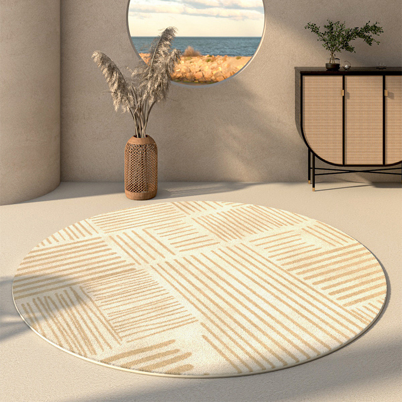 Imitation cashmere round blanket-16