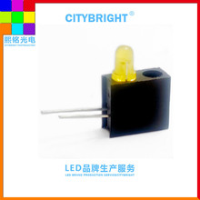 3mm˫�׵��� ��ɫ���� �Ʒ���ɫ ���� �����90�� ����ָʾLED��