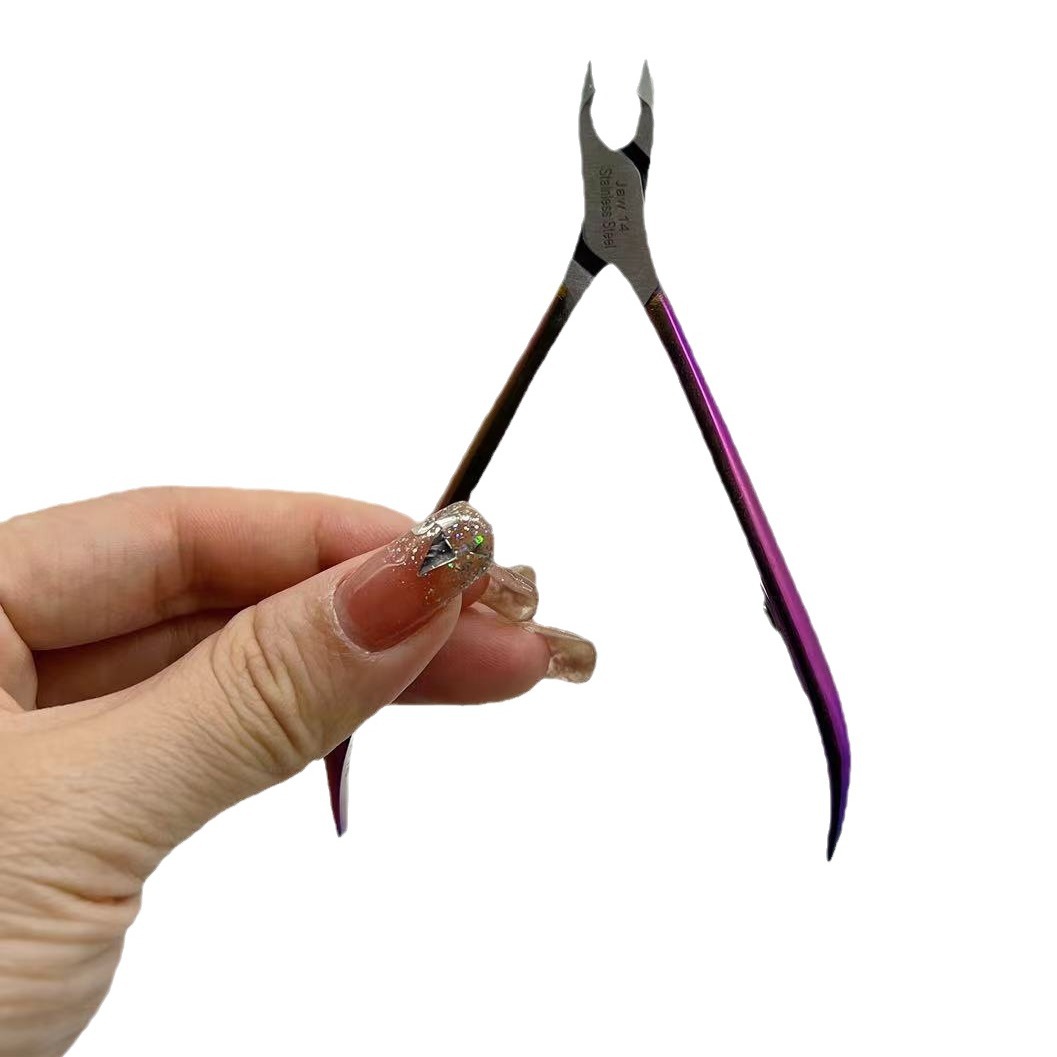 exfoliating professional scissors for manicure stainless steel