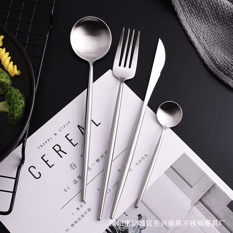 Nordic INS wind 304 stainless steel matte western tableware…
