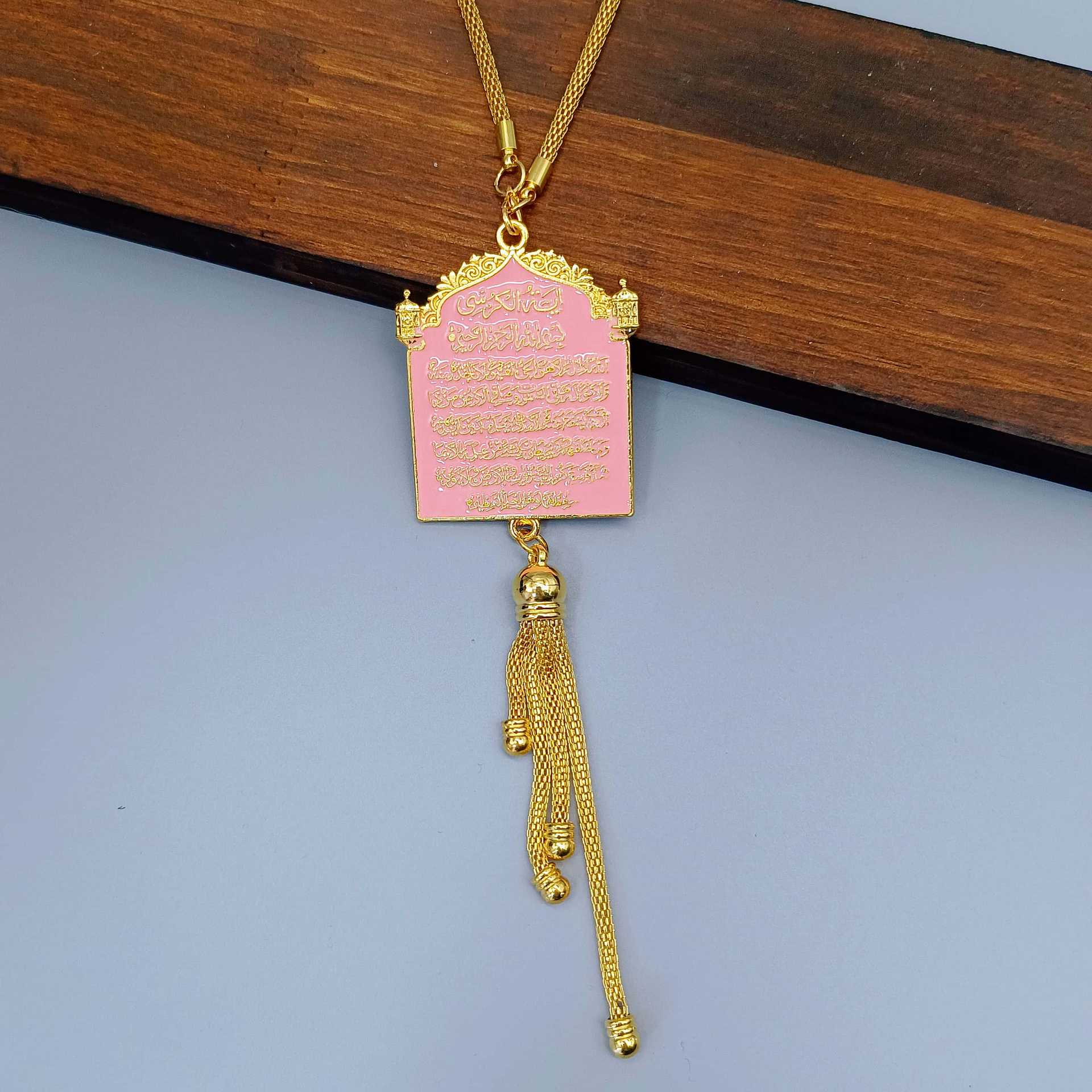Cross-Border Middle Eastern Saudi Style Multi-Color Fashion Pendants, Car Rearview Mirror Pendants, Accessories with Various Styles, Car Pendants