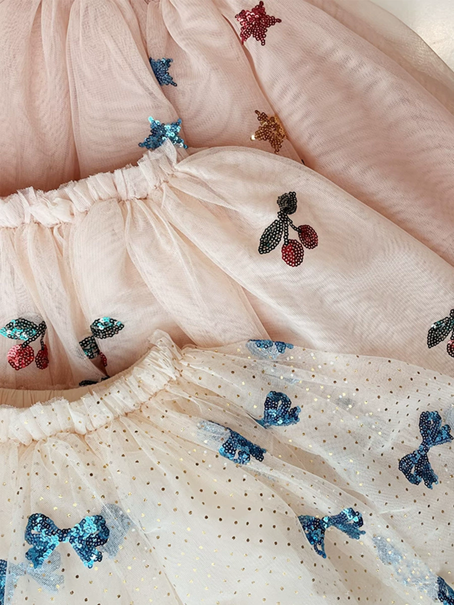 Летняя юбка, милая универсальная гвоздичная sequins для ногтей, мини-юбка, новая коллекция