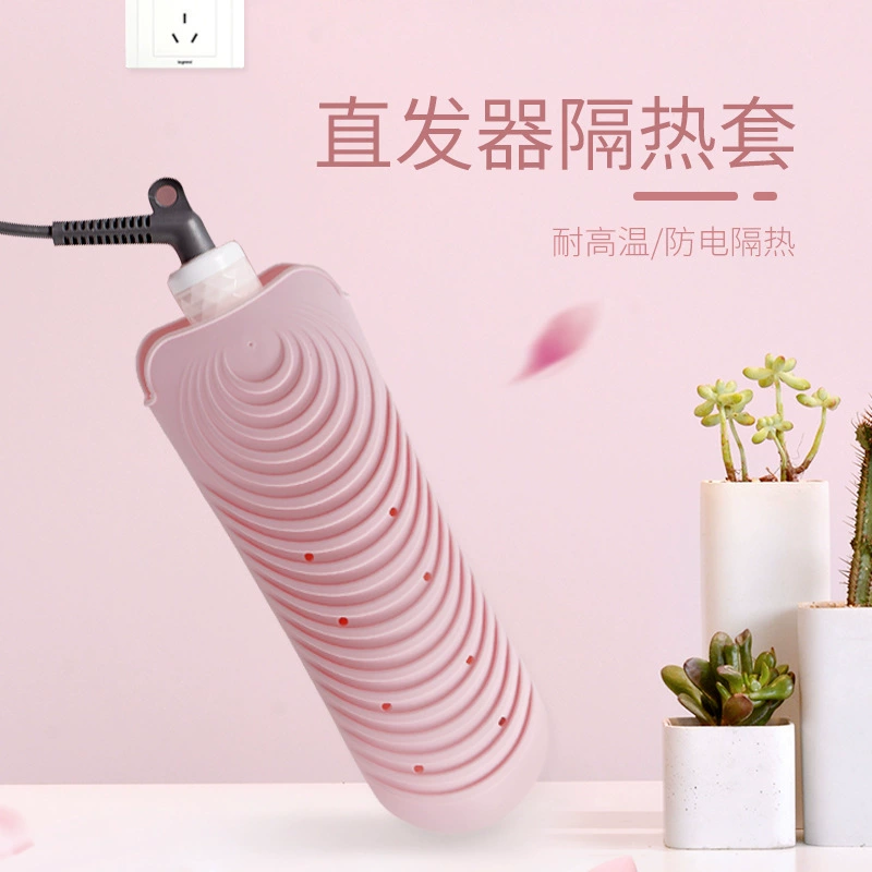 Изготовитель поставляет силиконовый инструмент для волос Niger Remedial Herbers Portable Belly Perm Silicon Splash Hot Case