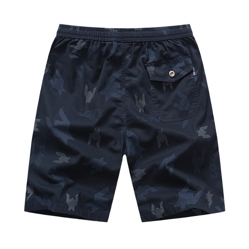 L - 6XL Pantalones cortos transfronterizos de verano de algodón, pantalones casuales al aire libre, pantalones sueltos de moda