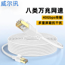 Cat8��W���o���~28AWG��ɫ���ƽ�f�������p������X��Ʒ��