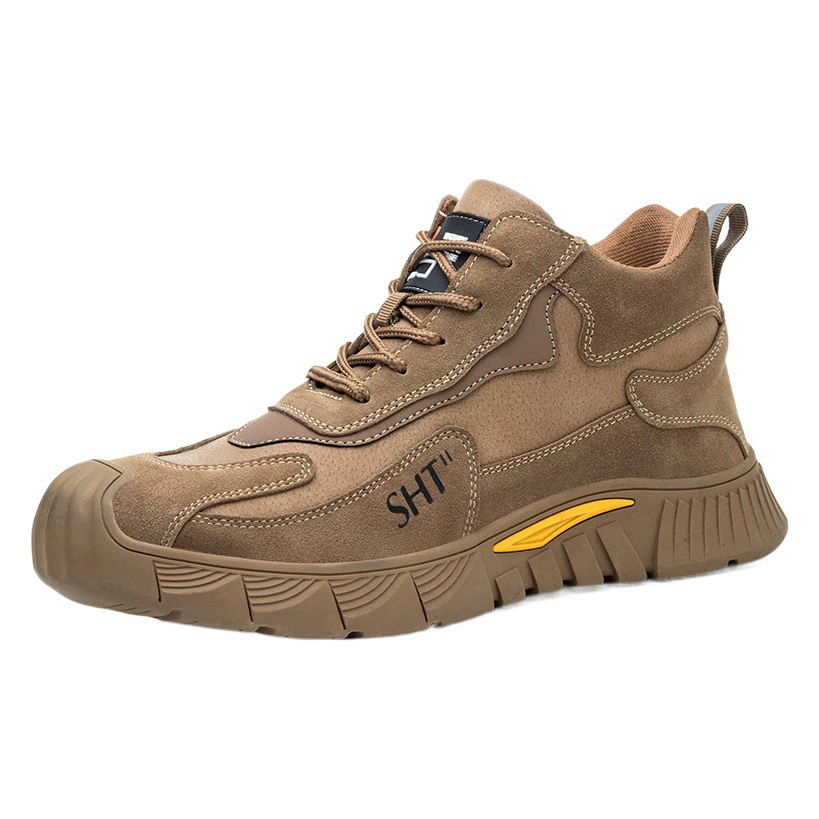 Всесезонные защитные ботинки, высокие защитные ботинки с флисовой подкладкой, изоляция 6 кВ, стальной подноска, защита от ударов, проколов и износа, рабочая обувь