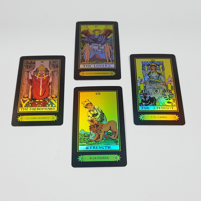 Neue Little Knight Spanische Tarot Orakelkarten Für Partyspiele_voghion.com