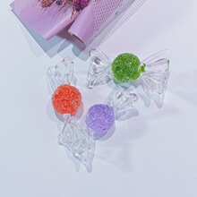 彩色冰霜琉璃糖果摆件工艺品简约现代玻璃糖果手工拉丝盲盒选品