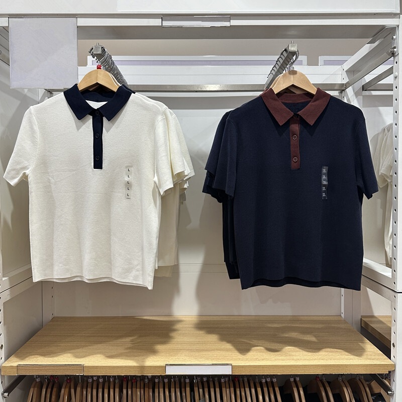 棉质面料AS短袖针织衫产品展示图