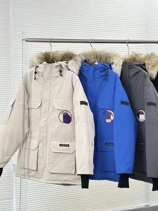 High Version Men's and Women's Large Goose down Jacket Foreign Trade Model 08 Expedition Mid-Length Workwear Jacket Couple Style Parka