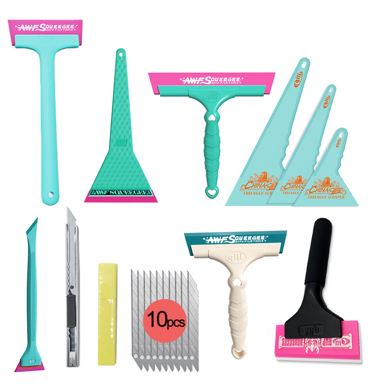 Qili Auto Film Tools Juego de raspador de película de cambio de color Juego de raspador de película solar Juego de herramientas especiales para película image 4
