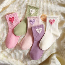 儿童袜子中大童儿童女孩春秋秋冬袜女童中筒学生宝宝运动包邮厂家