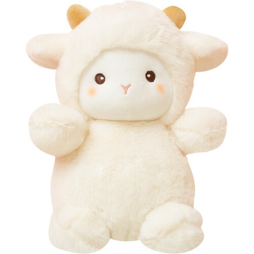 Cute Poke Little Wool Toy Sheep Doll Catching Machine Doll Children's Birthday Gift Wedding Accompanying Gift