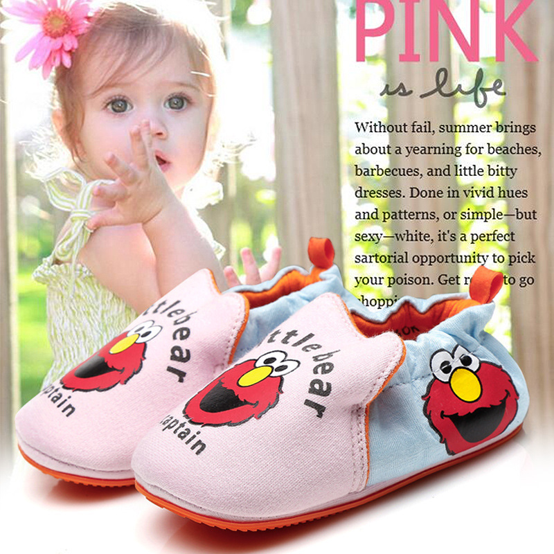 E&Ok Craftsman-Made Shoes for Boys and Girls Aged 0-3 Years, Non-Slip Indoor Shoes, Cartoon Trendy Baby Shoes