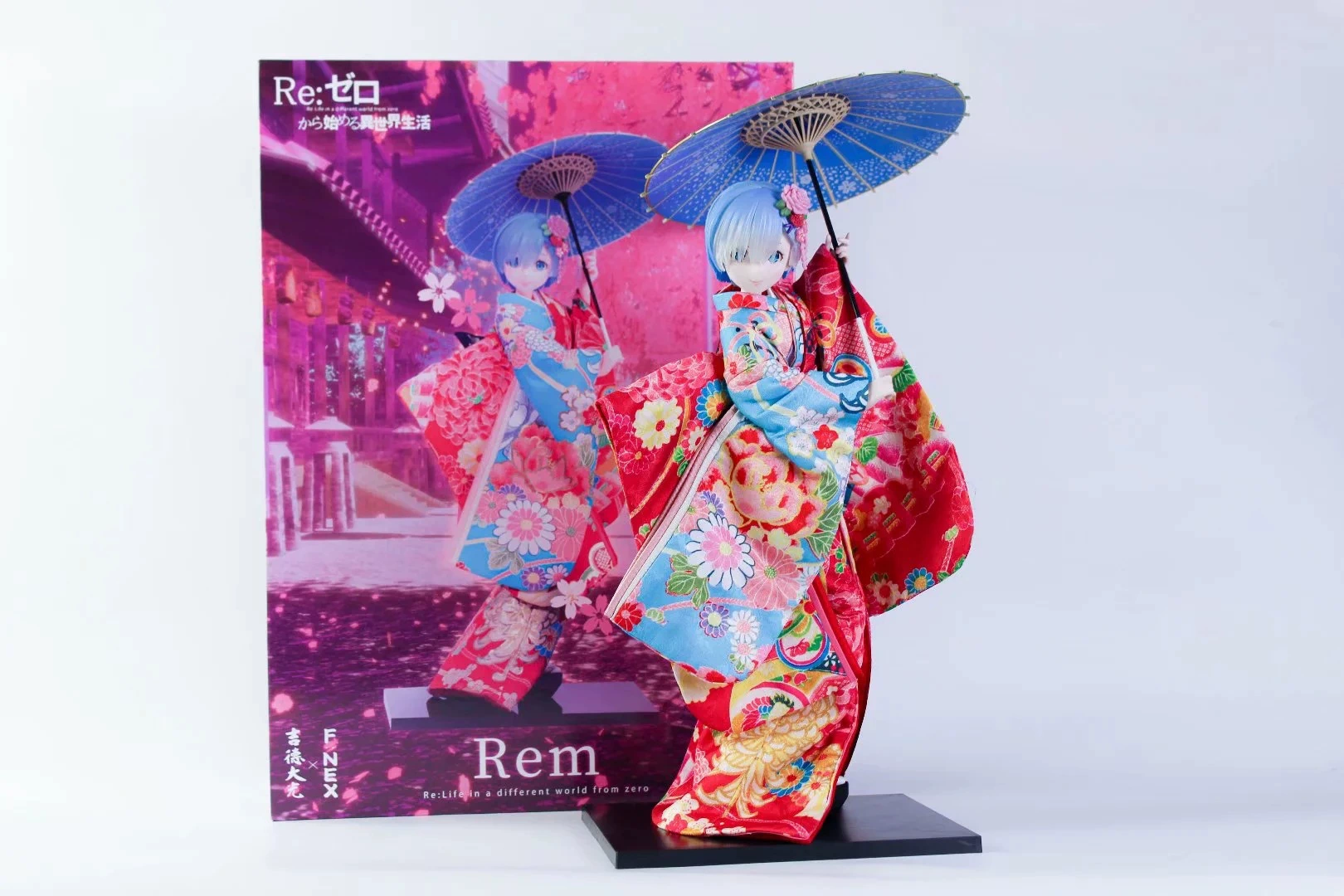С "Re: From the beginning of the zero world life, the Grand Big Light cloth coat kimono Leham scene box"