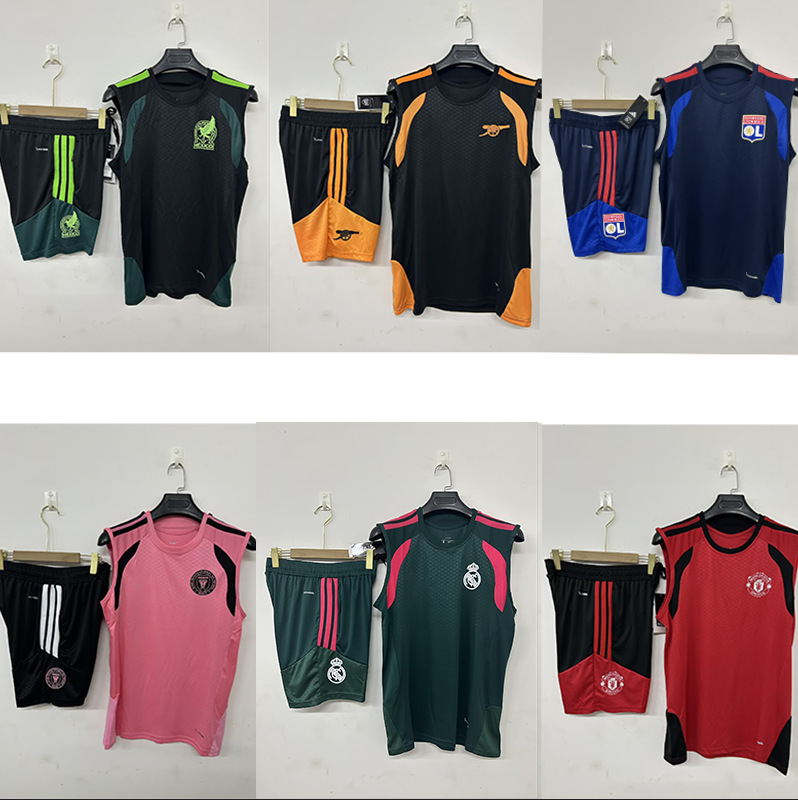 New Algeria Real Madrid Mexico Arsenal children's and adult vests sports suits football jerseys