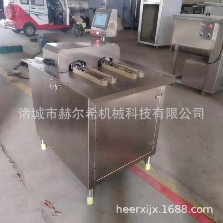 双条扎线机蒜蓉腊肠哈尔滨红肠香肠捆线机质保一年全自动