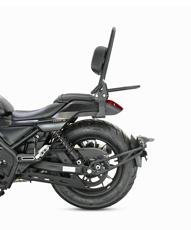 Muscle car Wolf suitable for Wuji CU525 backrest modification tail shelf tail rear tail frame curved bow backrest special adjustable