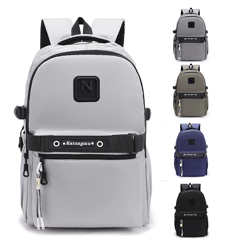 Cross-Border Summer Schoolbags New Men's and Women's Backpacks Large Capacity Laptop Travel College Student Backpacks