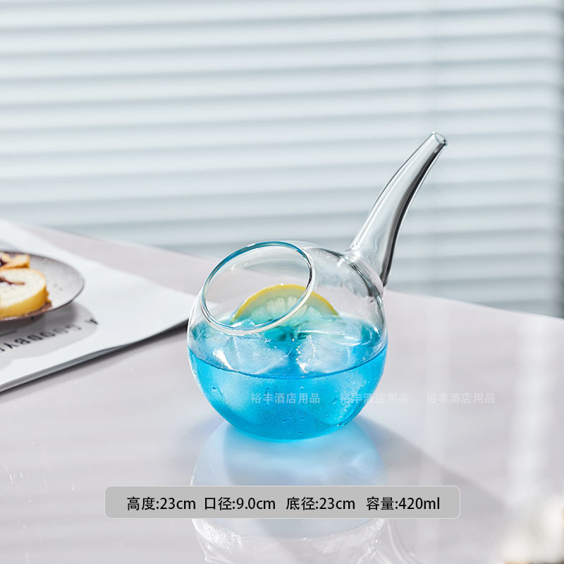 Vaso de cóctel creativo de alto valor personalidad combinación de tazas Martini tazas de champagne tazas de pies altos