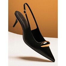 E 47210 Black Patent Leather Mule ��Ƥ����Ь �羳�W��