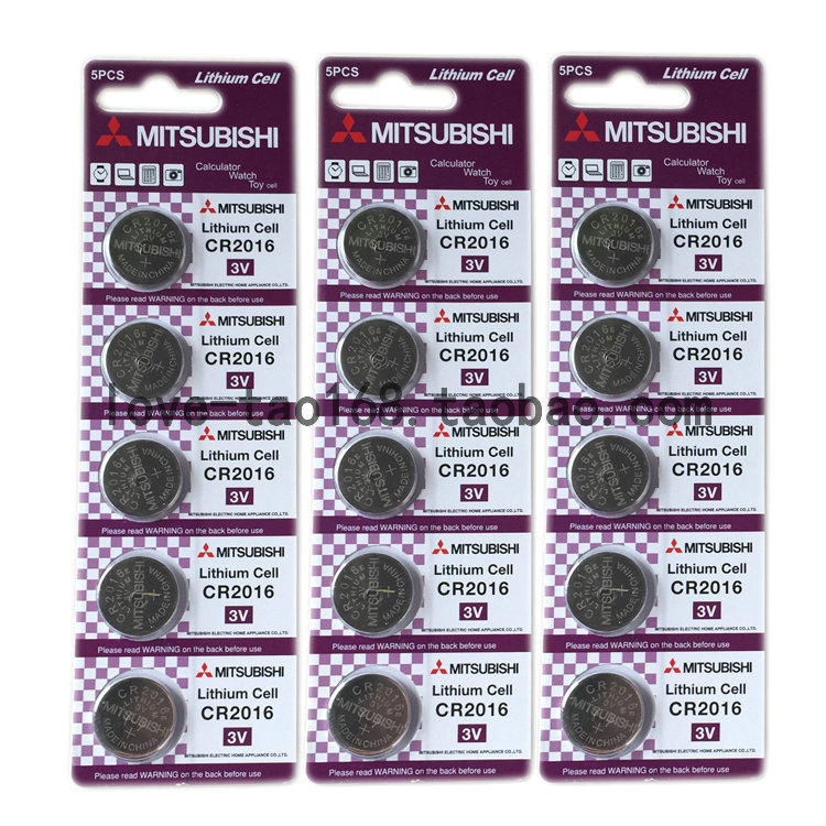 Mitsubishi CR2032 2025 2016 3V Button electronic Electronic balance Remote control Computer motherboards Battery