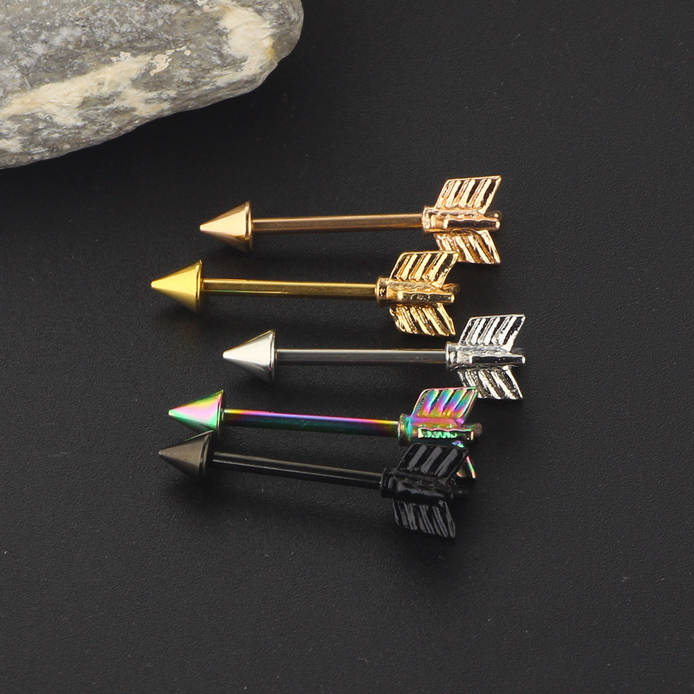 Labret piercing jewelry detail image