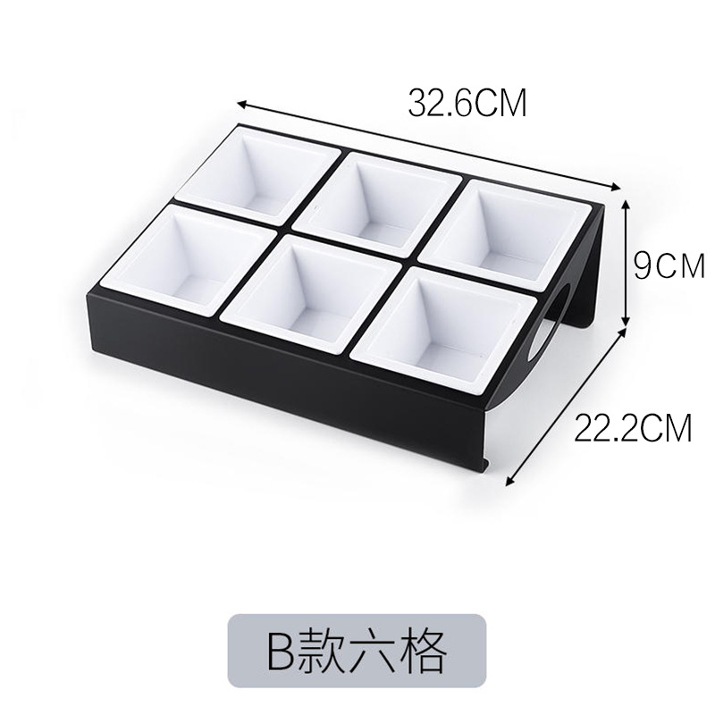 Bar KTV plato de fruta plato de merienda barra clara rejilla plato de fruta estante traje plato de fruta seca plato de merienda comercial estante