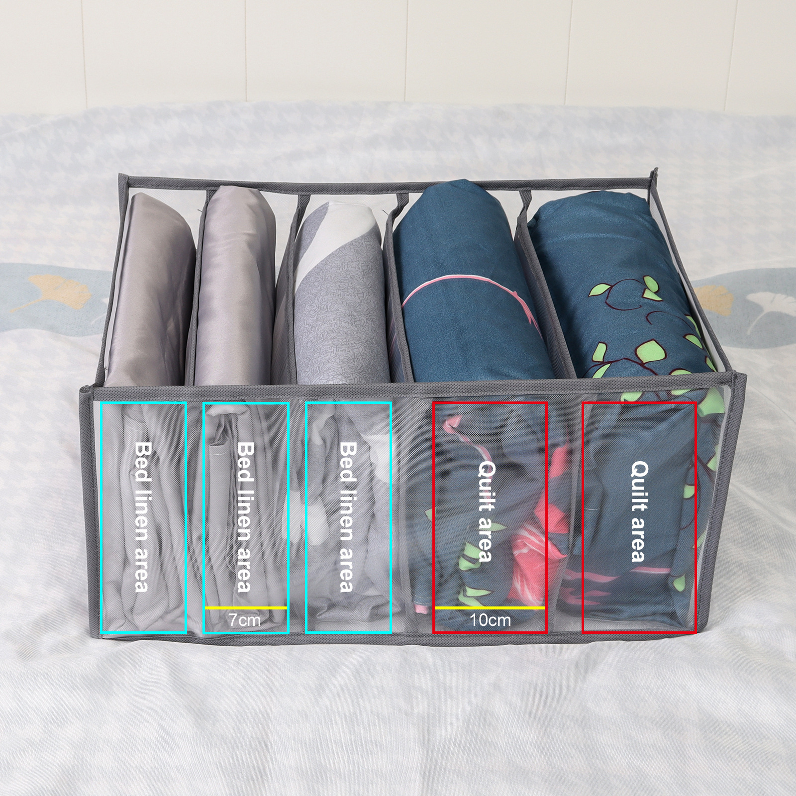 휴대용 5 베드 시트/이불 커버 없음