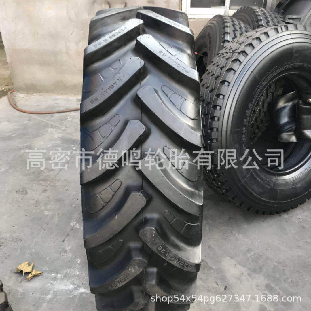 Agrícola Neumático radial 420/85R28 caso/dir cosechadora neumático completo de alambre de acero neumático de vacío