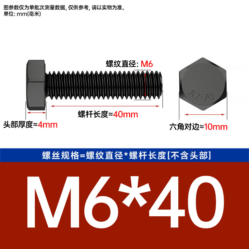Болт BO PIN COMPANY 6х40