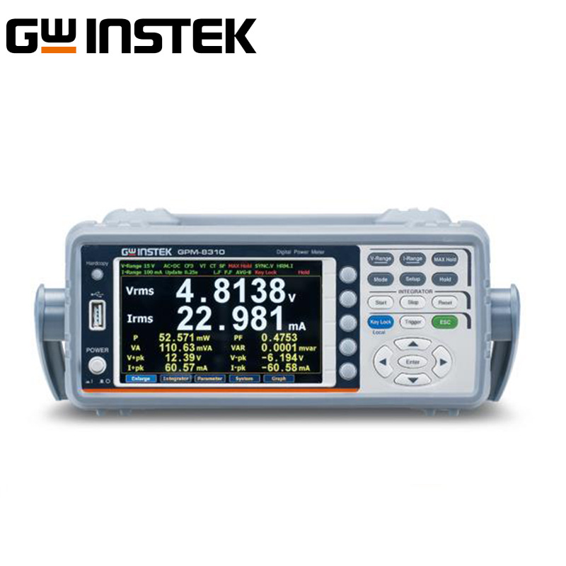 GWINSTEK固纬GPM-8213/8310交直流数字功率计仪电参数测量仪
