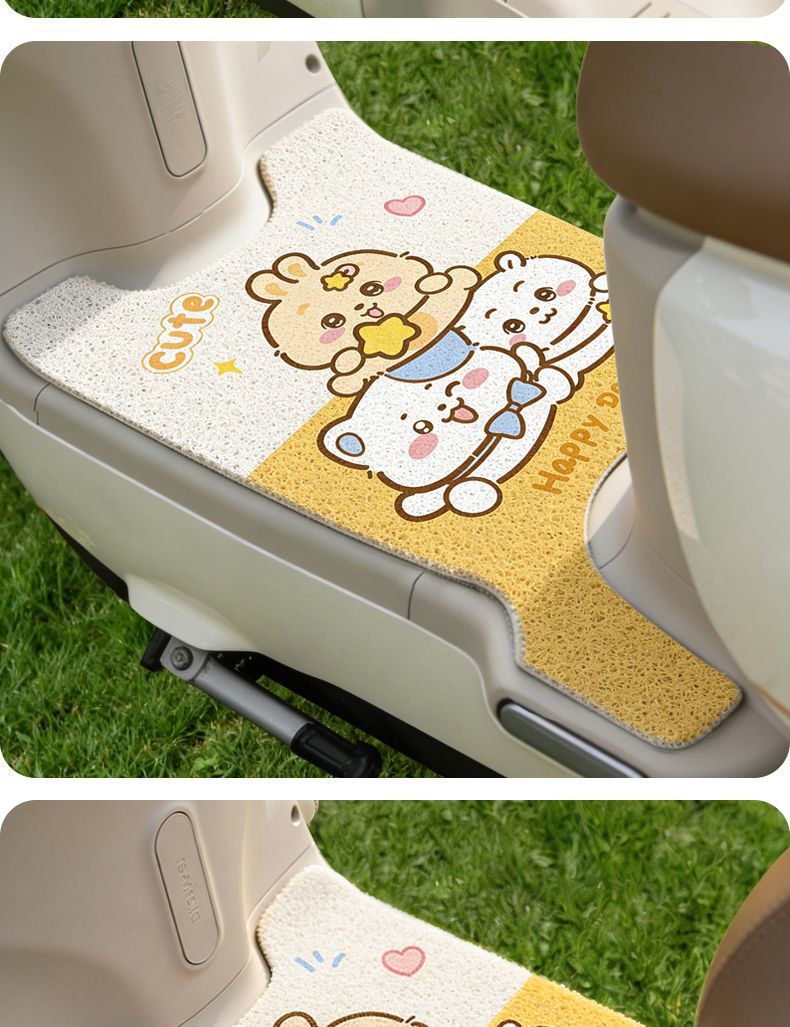 Yadi M16-H Foot Mat Yadi Electric Scooter Wire Loop Foot Mat M16 Waterproof Pedal Waterproof Anti-Slip Foot Mat