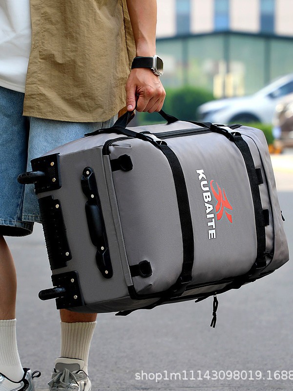 Bolsa de viaje con ruedas al aire libre caminata mochila bolsa de viaje bolsa de tracción bolsa de viaje al por mayor bolsa de transporte