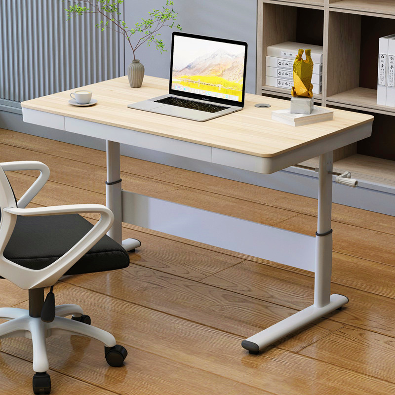 수동 리프트/서랍 포함/로그 색상 난양 자카란다 원목 코어