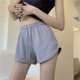 Women's Drawstring Shorts Simple Cute Student Foreign Trade Yoga High Waist Ins Out Running A- Character Sports Hot Pants