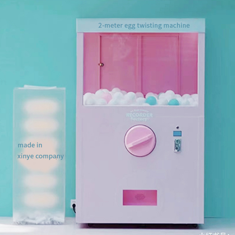 Máquina de gashapon de celebridades de Internet nueva máquina de regalo de cápsulas de código de escaneo de monedas comerciales máquina de bolas de accesorios de drenaje de eventos de centros comerciales a gran escala