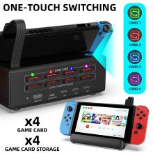 任天堂Switch/Oled多功能底座转换拓展坞Switch多合1游戏卡读卡器