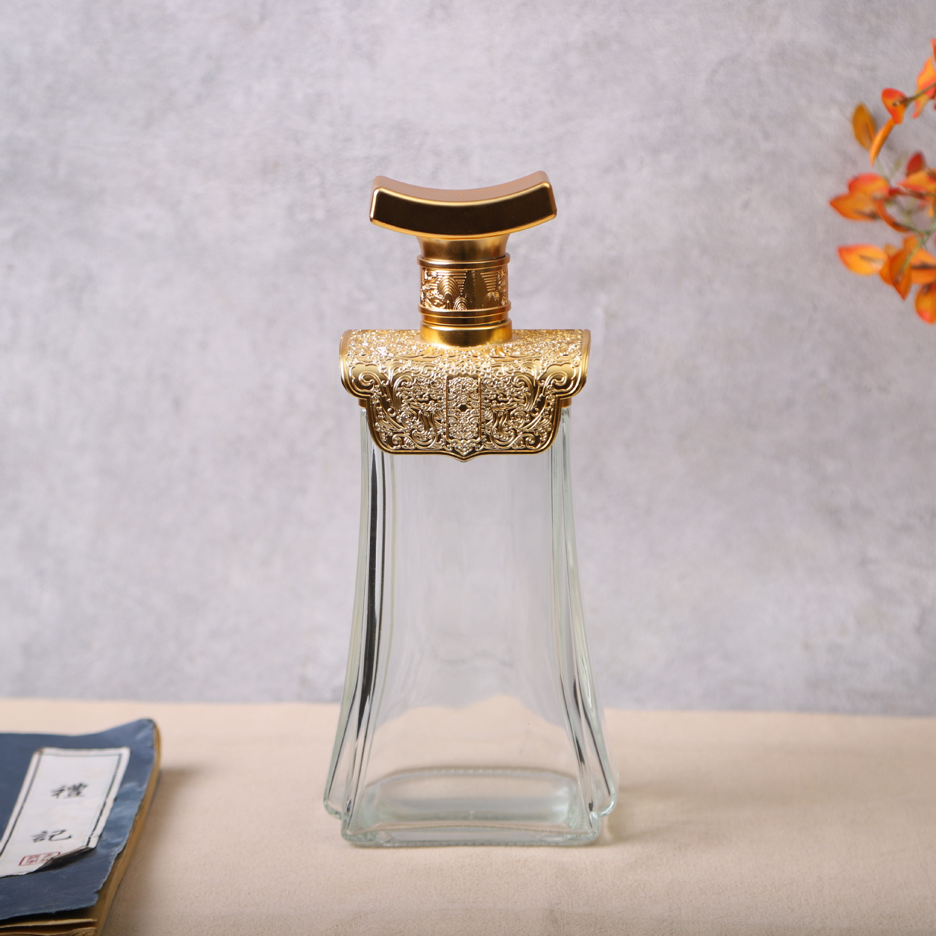 供应白酒瓶500ml空酒瓶一斤装仿陶瓷茅台镇酒瓶喜宴自酿酒瓶全套