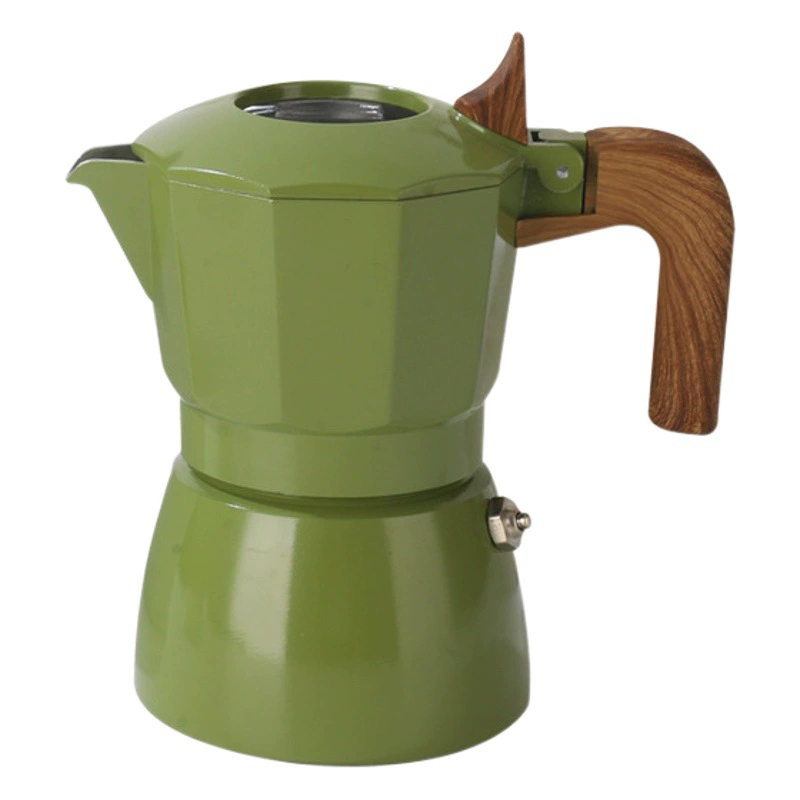 Новый кофейник Moka с двойным клапаном трех поколения 456, двойной клапан для экстракции эспрессо, уличный кофейник, кофейная посуда