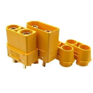 Xt90 Model Aircraft Plug Connector Lithium Battery Charging Xt90H High Current Banana Plug Xt90 Cable