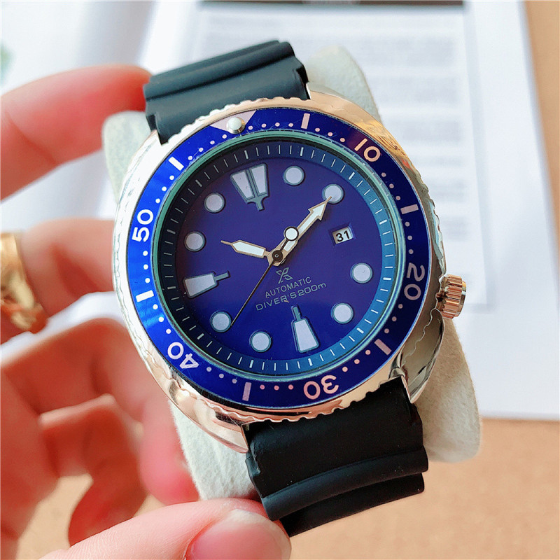 Suitable for Seiko Prospex Series/Srpe99K1/Srp777J1 Rubber Curved Waterproof Watch Strap Wholesale