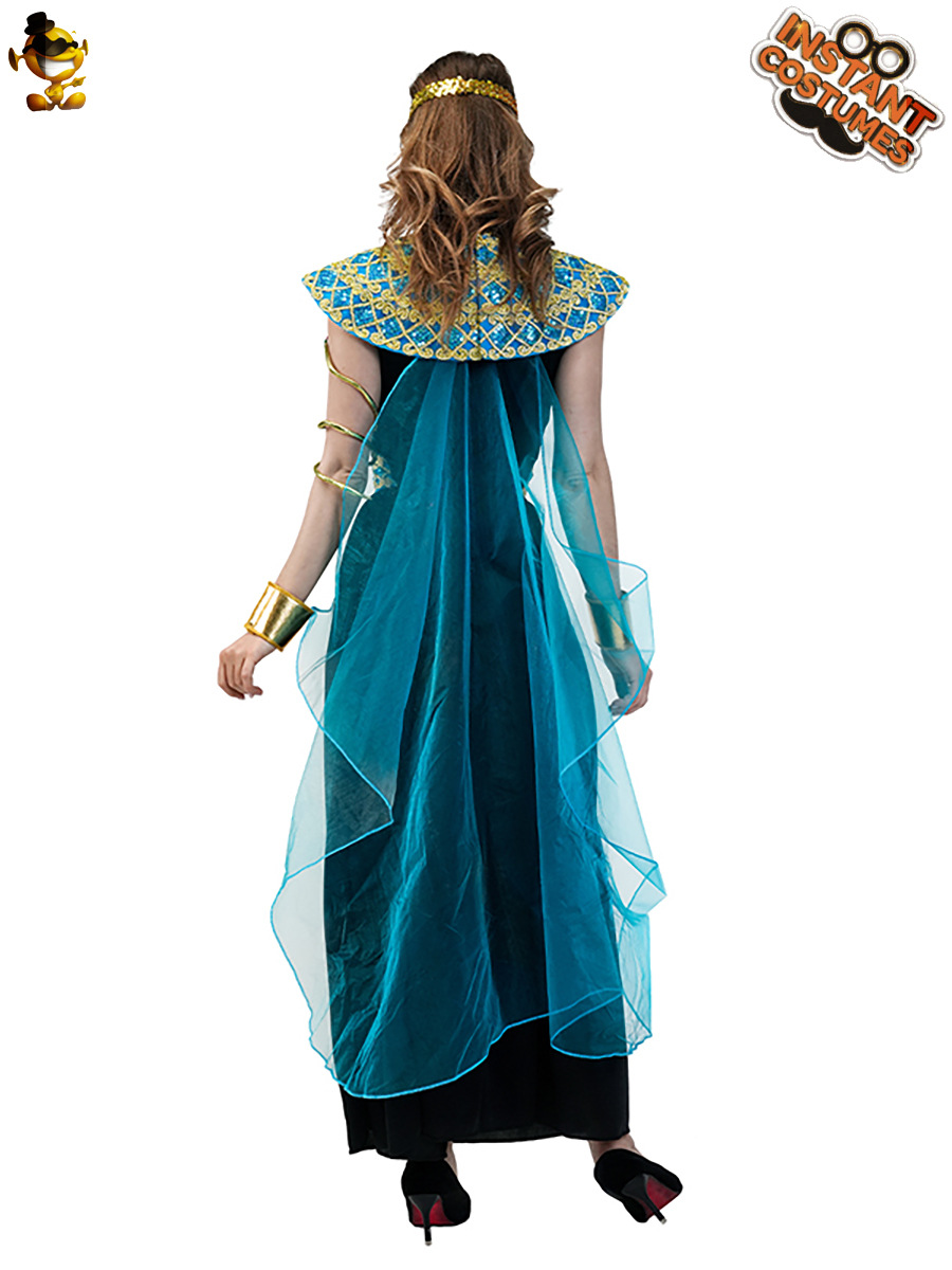 Disfraz de Cleopatra para Cosplay de Poliéster para Halloween y Escenario