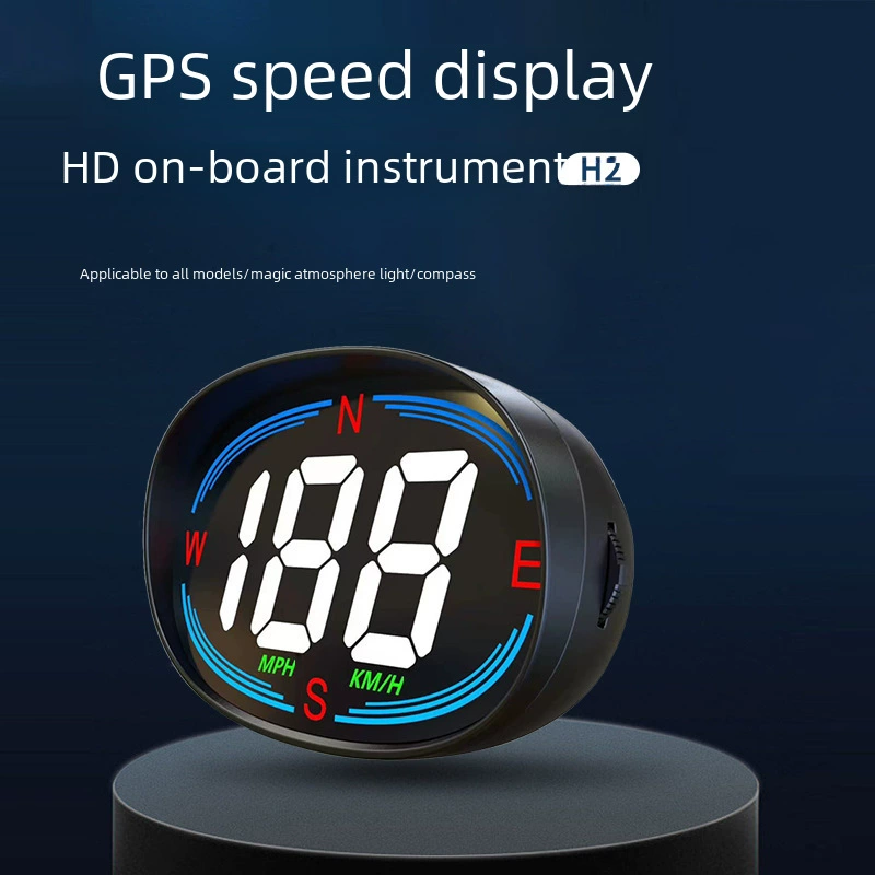 Автомобильный проекционный дисплей HUD с GPS-инструкциями, стрелочный измеритель скорости автомобиля, многофункциональный USB-источник питания для тестирования