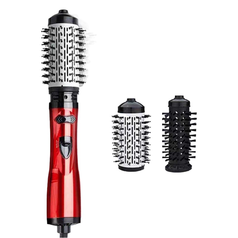 Transfronterizo de aire frío tres en uno peine de aire caliente peine de soplado nuevo multifuncional plancha de pelo eléctrica peluquería rizador de pelo automático image 1