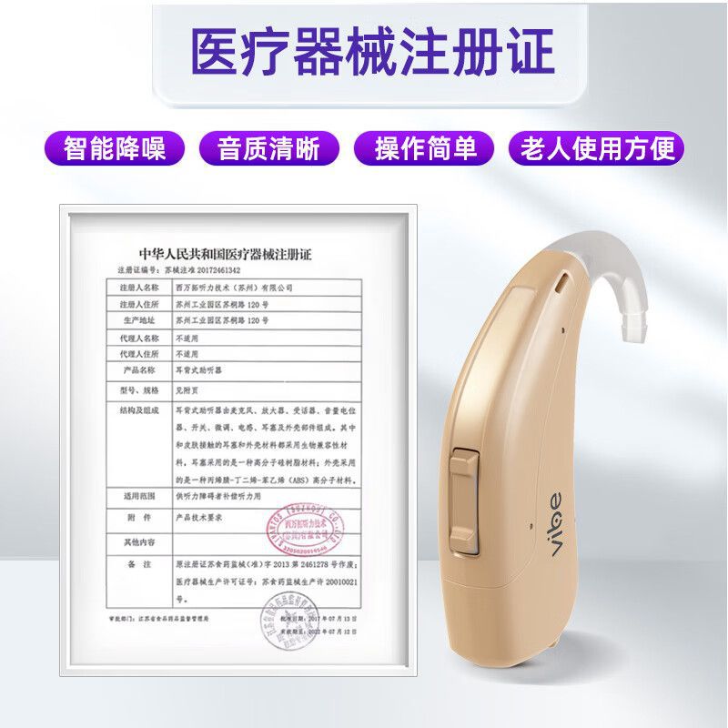 Xiwanboyuan Audífono Siemens Sordera Tipo de espalda para ancianos Auriculares inalámbricos originales invisibles para ancianos para jóvenes