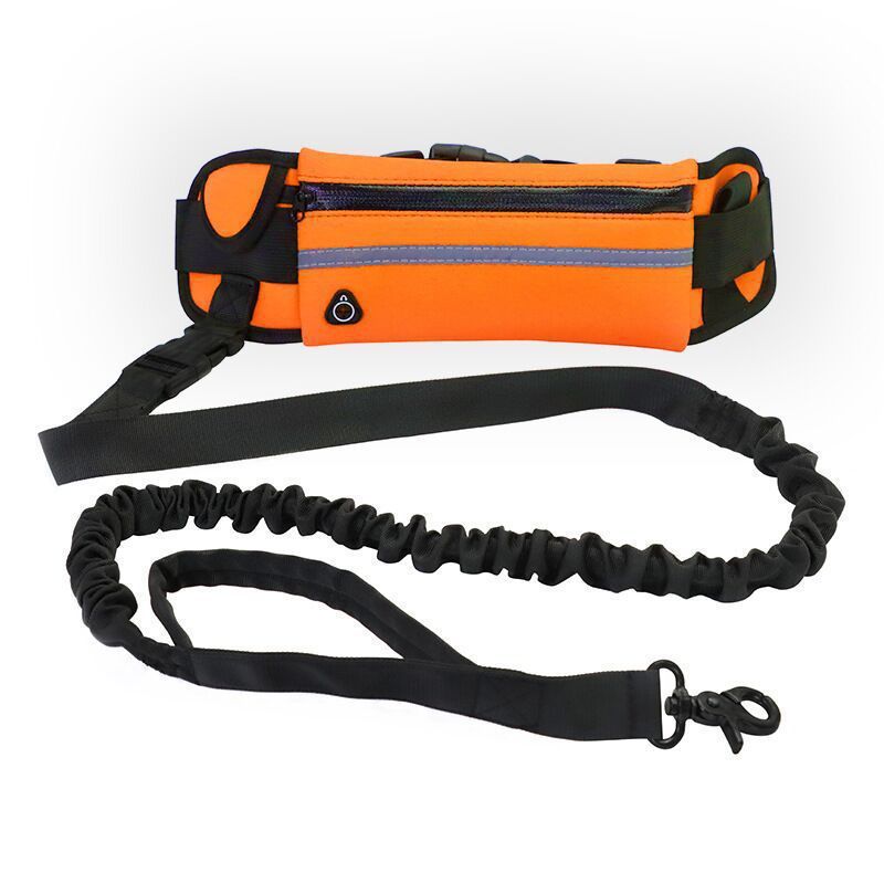 スポーツ アウトドア ランニング ウエストバッグ セット ペット用リード 犬用リード 犬用散歩用リード セット|undefined
