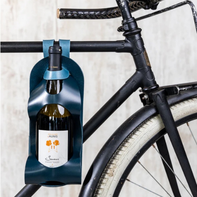 山地车皮革酒架